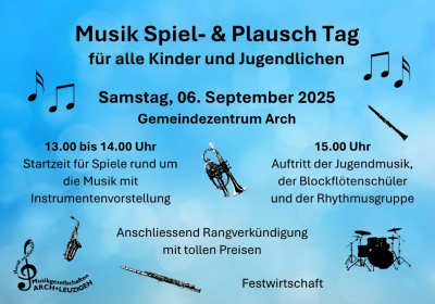  Musik Spiel- & Plauschtag